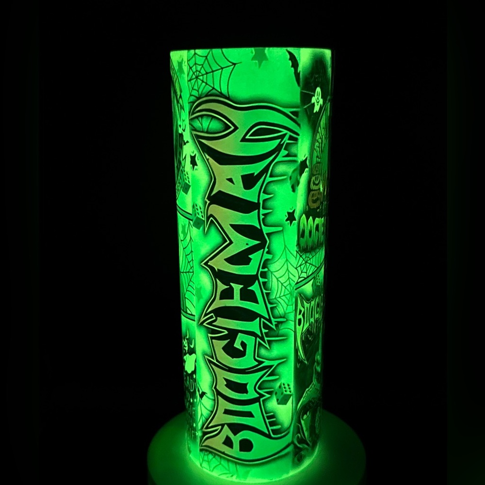 “Well, Well, Well…” Oogie Boogie Glow Cup | Spooky Green Magic ✨
 🎲💀